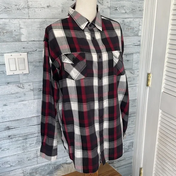 BEVERLY HILLS POLO CLUB BUTTON DOWN CASUAL SHIRT - Picture 2 of 6